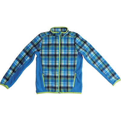 Renewable Design for Marled Fleece Jacket -
 PRINTED MICROPOLAR FLEECE JACKET DF19-118A – DONGFANG