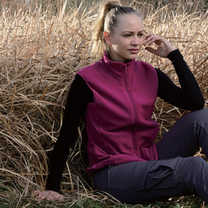 Ladies MICROFLEECE Vest DF19-108A