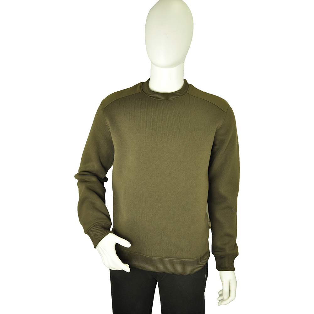 Wholesale Price Sweater -Knit Fleece -
 DARK GREEN PULLOVER – DONGFANG
