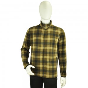 BROWN FLEECE PLAID