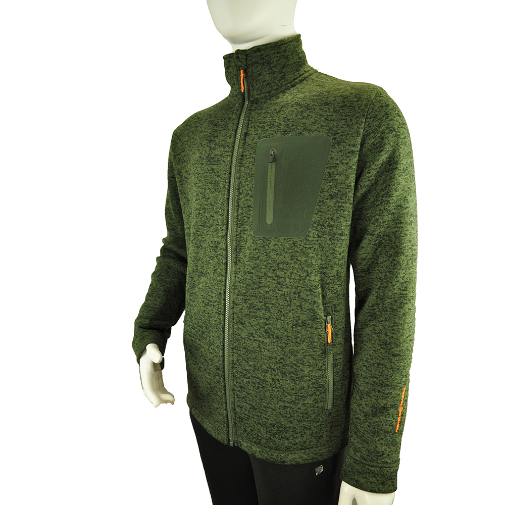 Factory wholesale Sweaters Men Fleece – GREEN CATION THICK NEEDLE – DONGFANG
